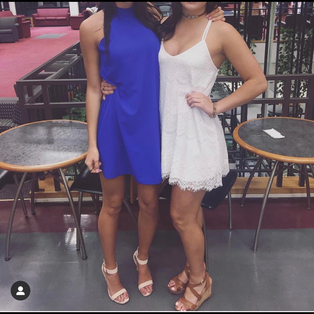 Altar’d State Blue Mini Dress